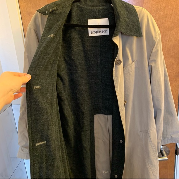 London Fog Trench Coat - Picture 4 of 8